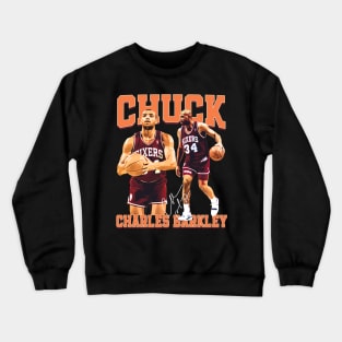 Charles Barkley The Chuck Basketball Legend Signature Vintage Retro 80s 90s Bootleg Rap Style Crewneck Sweatshirt